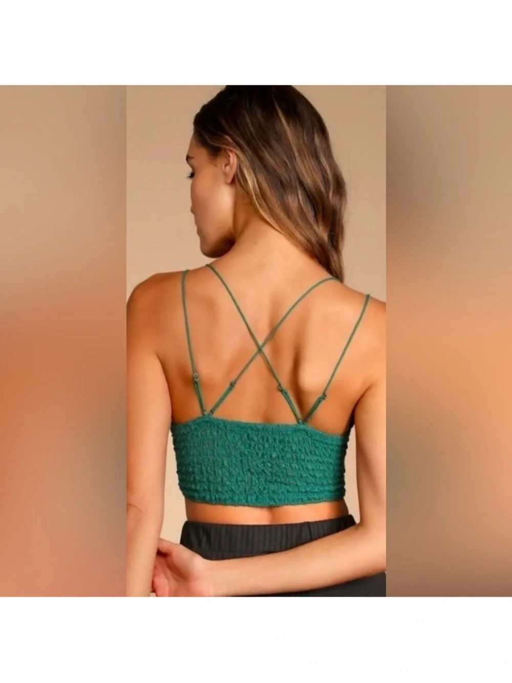 Free People Adella Lace Bralette Size Large